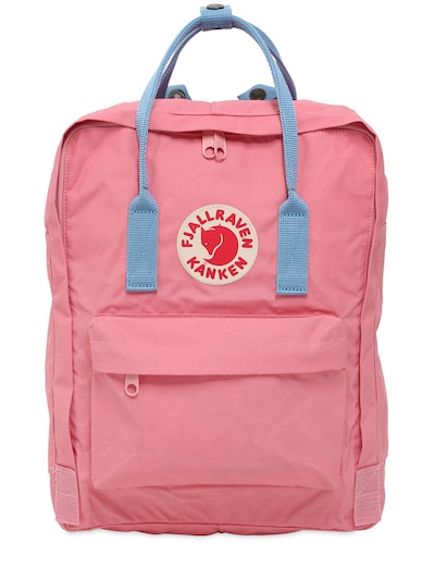 Fjall Raven 16l Kanken Nylon Backpack, Pink In Pink/air Blue | ModeSens