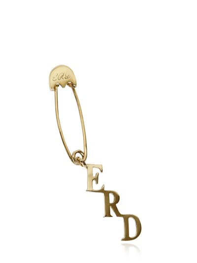 Enfants Riches Deprimes Safety Pin Single Earring In Gold
