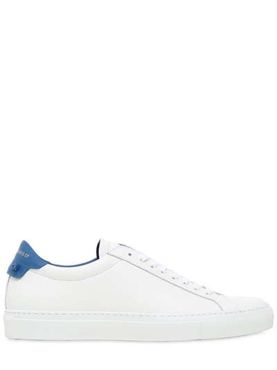 GIVENCHY URBAN STREET LEATHER TENNIS SNEAKERS