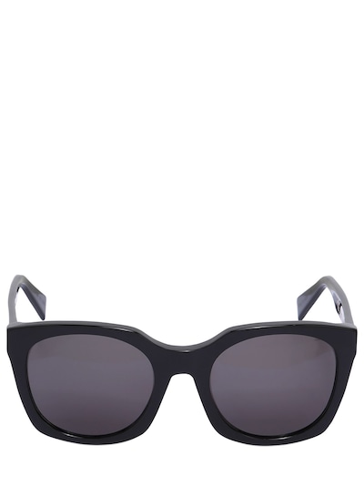 Super Squared Acetate Sunglasses In Black