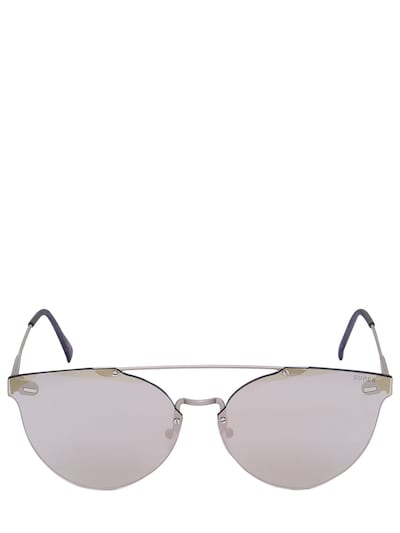 Super Giaguaro Mirrored Sunglasses In Gold