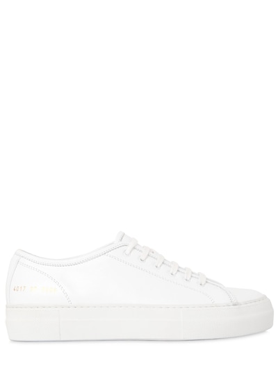 COMMON PROJECTS 40MM TOURNAMENT SUPER LEATHER SNEAKERS,65IVR7003-MDUwNg2