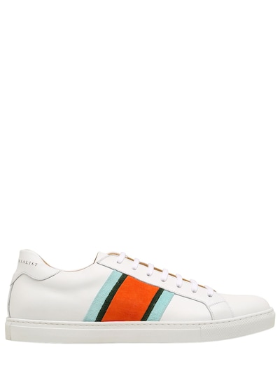 The Sartorialist X Sutor Mantellassi Limited Edition Sneakers For Lvr In White/blue/orange