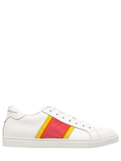 The Sartorialist X Sutor Mantellassi Limited Edition Trainers For Lvr In White/yellow/pink
