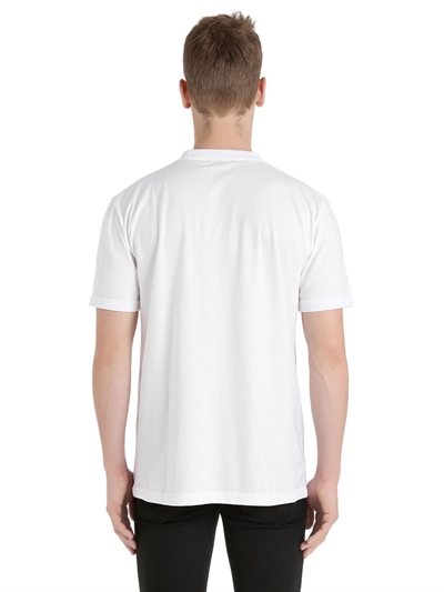 ESPRIT D'EQUIPE MILAN LIMIT.ED LOTUS PRINTED COTTON T-SHIRT