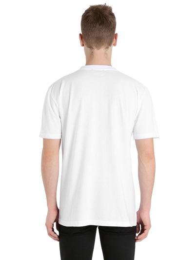 ESPRIT D'EQUIPE MILAN LIMIT.ED FACE PRINTED COTTON T-SHIRT