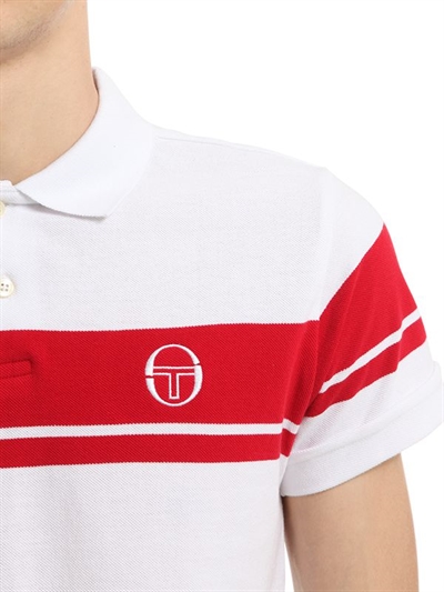 SERGIO TACCHINI YOUNG LINE LOGO COTTON PIQUÉ POLO