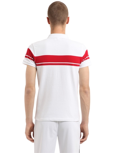 SERGIO TACCHINI YOUNG LINE LOGO COTTON PIQUÉ POLO