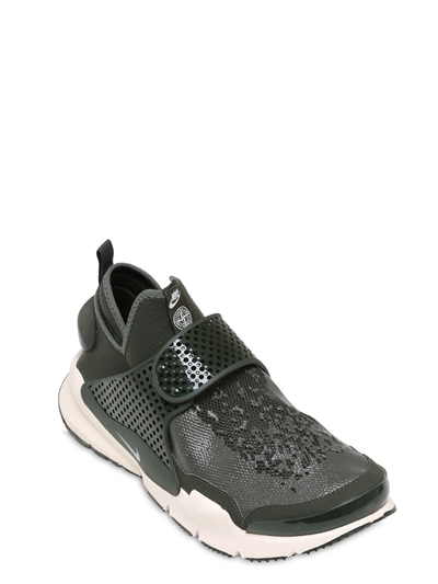 NIKE STONE ISLAND SOCK DART MID TOP SNEAKERS