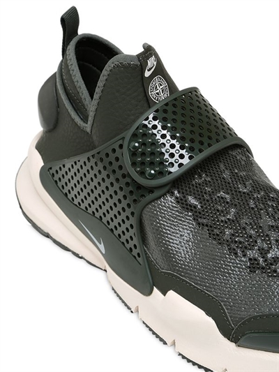 NIKE STONE ISLAND SOCK DART MID TOP SNEAKERS