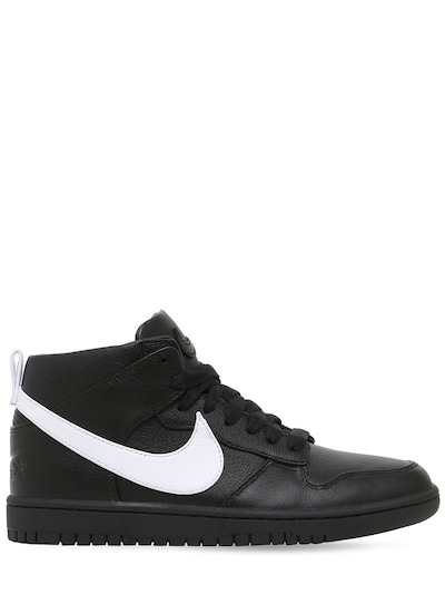 Nike Lab Dunk Lux Chukka X Rt Sneakers In White,black