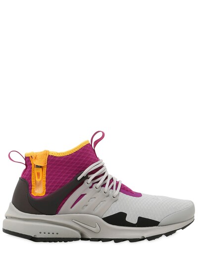 Nike Air Presto Mid Top Sp Sneakers, Grey/purple