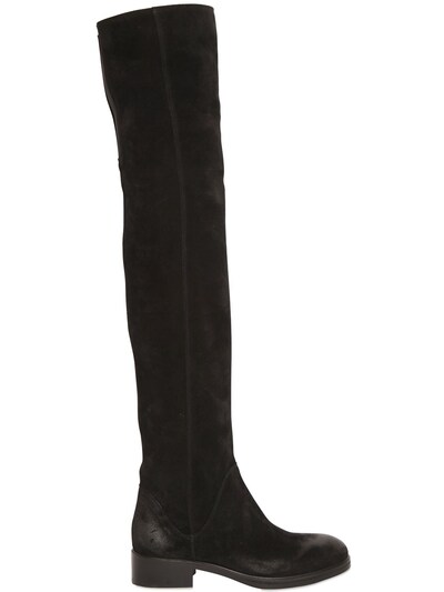 STRATEGIA 30MM SUEDE OVER THE KNEE BOOTS,66I01N002-TkVSTw2