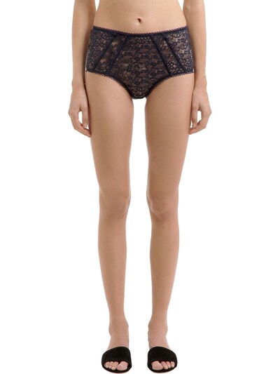 STELLA MCCARTNEY LOLA ADORING HIGH WAISTED LACE BRIEFS,66I0BC004-RELOSW2