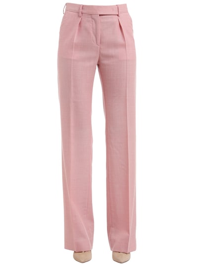 Larusmiani Silk Pants In Pink