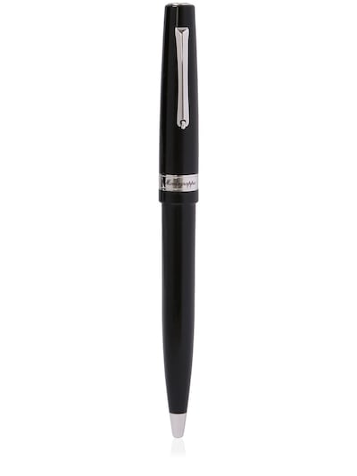 Montegrappa Armonia Resin Ballpoint Pen In Black