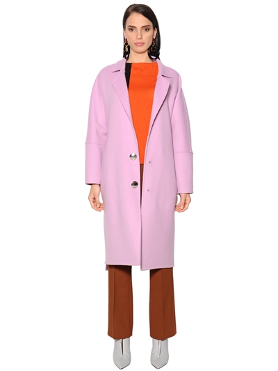 MARNI OVERSIZED WOOL BLEND COAT