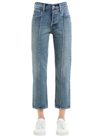 Levi's Altered Straight Cotton Denim Jeans In Blue