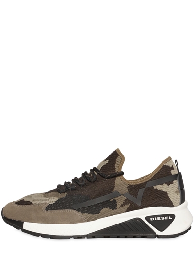 diesel camouflage shoes