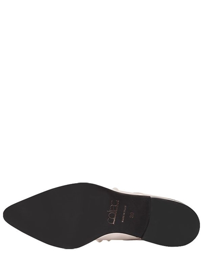 COLIAC 20MM FERNY PIERCING LEATHER SHOES