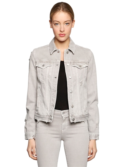 j brand slim denim jacket