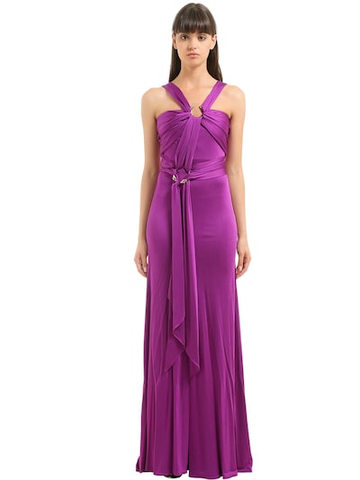 dressing gownRTO CAVALLI DRAPED DRESS,66IADJ012-MDMwOTE1