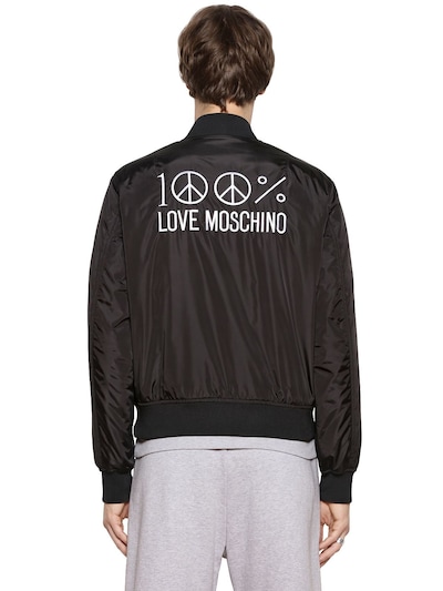 love moschino bomber jacket