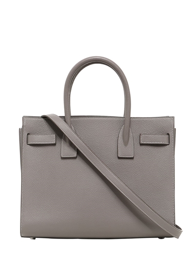 SAINT LAURENT BABY SAC DE JOUR LEATHER TOP HANDLE BAG