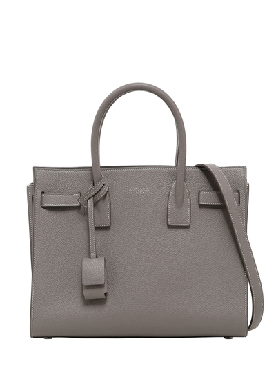 SAINT LAURENT BABY SAC DE JOUR LEATHER TOP HANDLE BAG