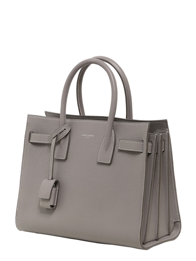 SAINT LAURENT BABY SAC DE JOUR LEATHER TOP HANDLE BAG