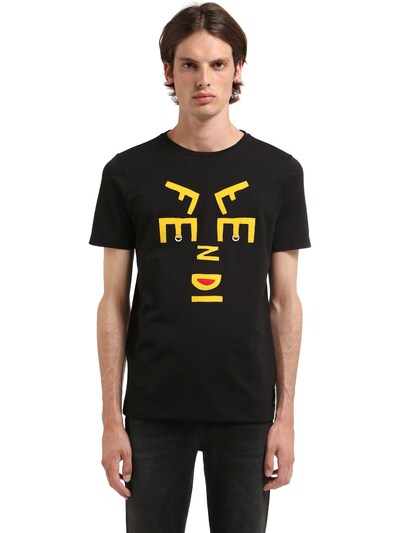 fendi face t shirt