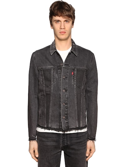 levi's altered trucker jacket mens