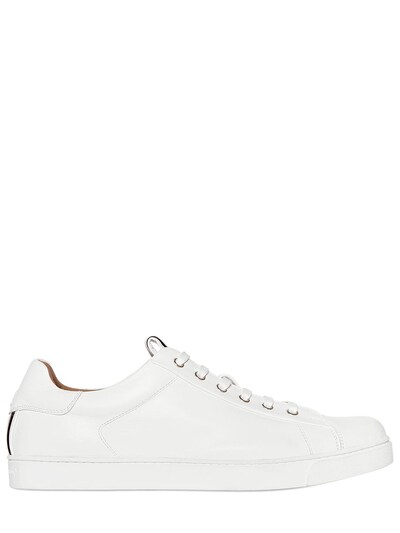 GIANVITO ROSSI LOW TOP LEATHER DAVID SNEAKERS,66IR6E002-V0hJVEU1