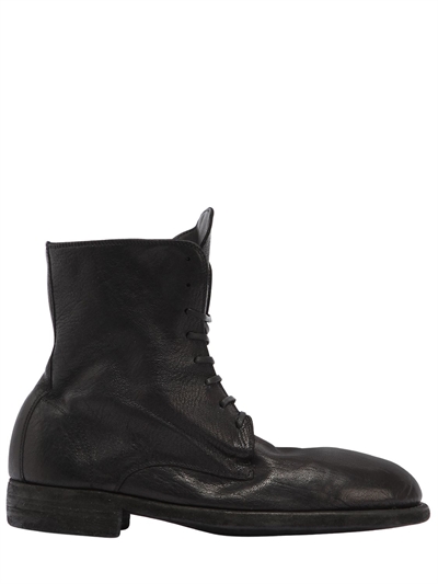 Guidi 995 Lace Up Leather Boots In Black ModeSens