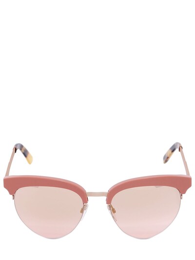 Kyme Greta Cat-eye Sunglasses In Pink