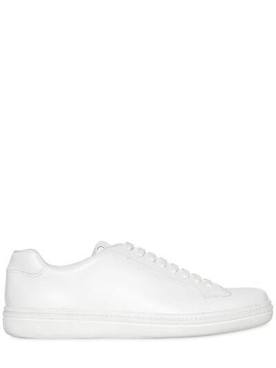CHURCH'S LOW TOP LEATHER SNEAKERS,66IW1S008-RjBBRkc1