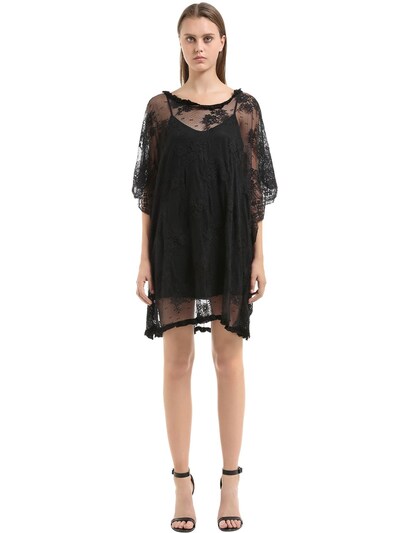 Ma'an Lace Top In Black