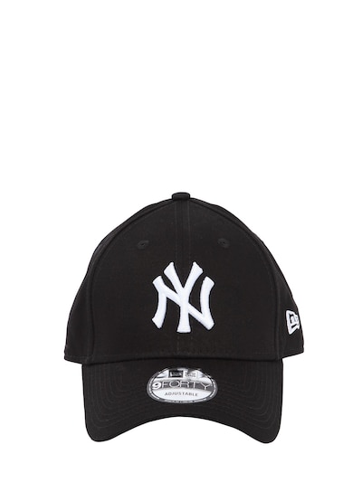 New Era 9forty Mlb New York Yankees Hat In Black