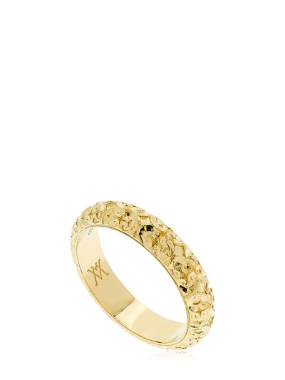 Vanzi Florentine Gentlemen Wedding Ring In Gold