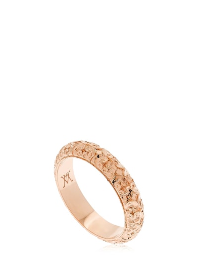 Vanzi Florentine Gentlemen Wedding Ring In Rose Gold