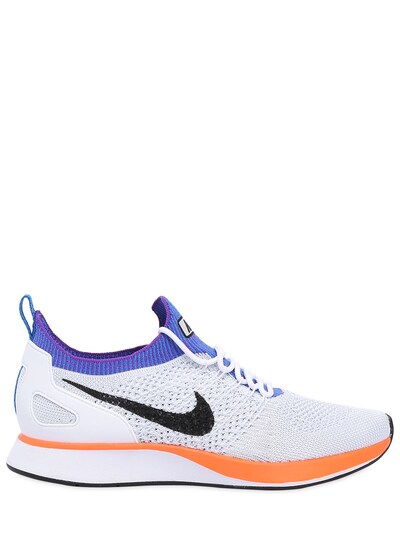 NIKE AIR ZOOM MARIAH FLYKNIT RACER SNEAKERS, WHITE,66IWDQ001-MTAw0
