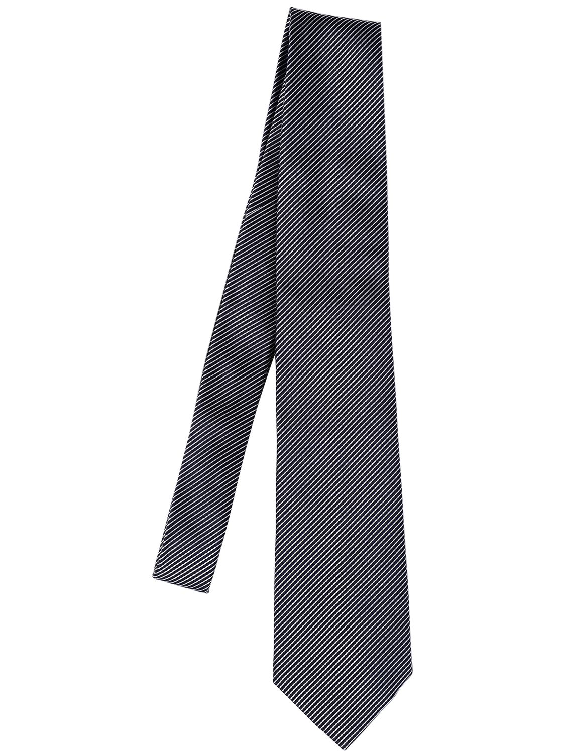 ga阿玛尼男士领带 真丝 箭头 条纹 /66i-3g8004