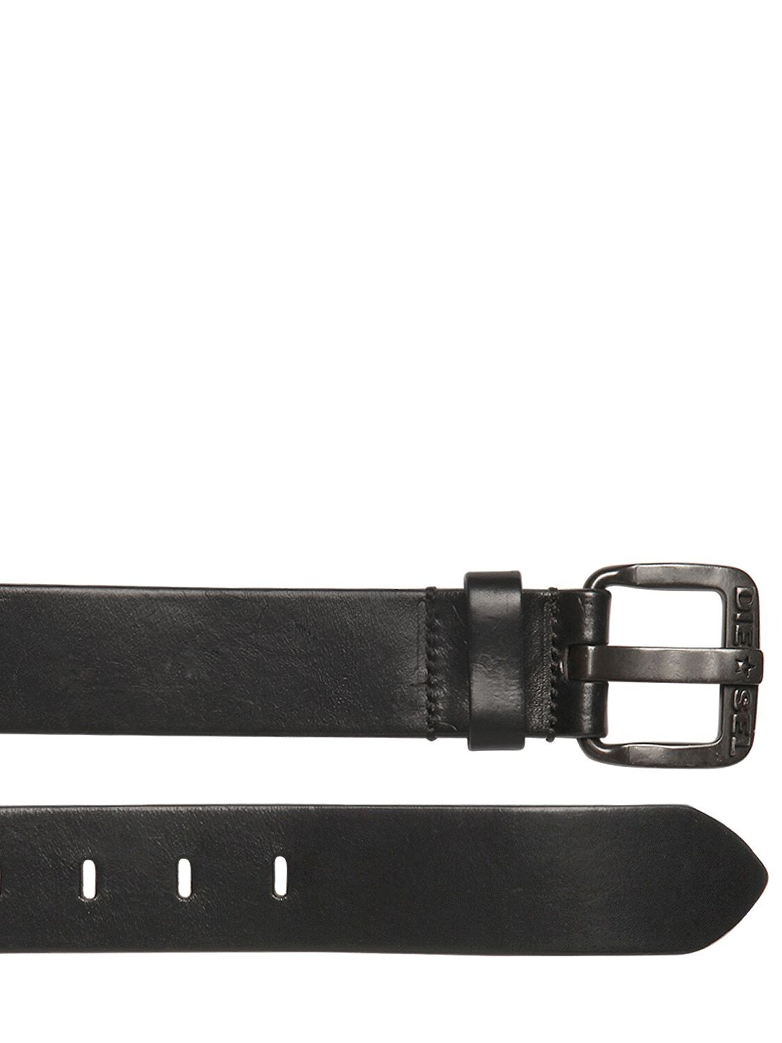 SMOOTH LEATHER BELT