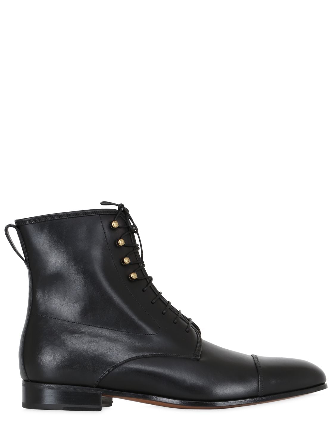 GAUGUIN 2 LEATHER LACE-UP BOOTS
