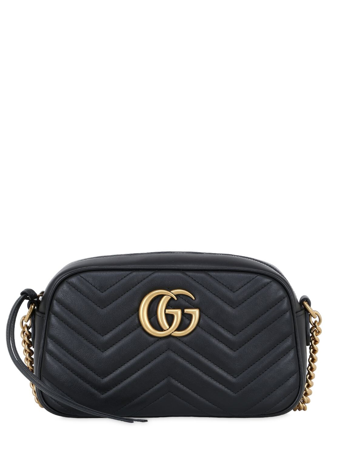 SMALL GG MARMONT 2.0 QUILTED LEATHER BAG