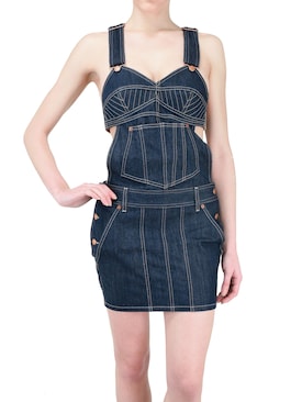 DRESSES   JEAN PAUL GAULTIER   LUISAVIAROMA   WOMENS CLOTHING 