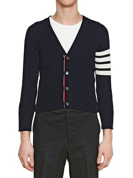 KNITWEAR   THOM BROWNE   LUISAVIAROMA   MENS CLOTHING   FALL 