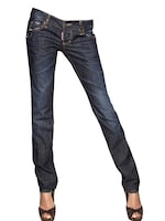 DSQUARED   SLIM WASHED DENIM JEANS